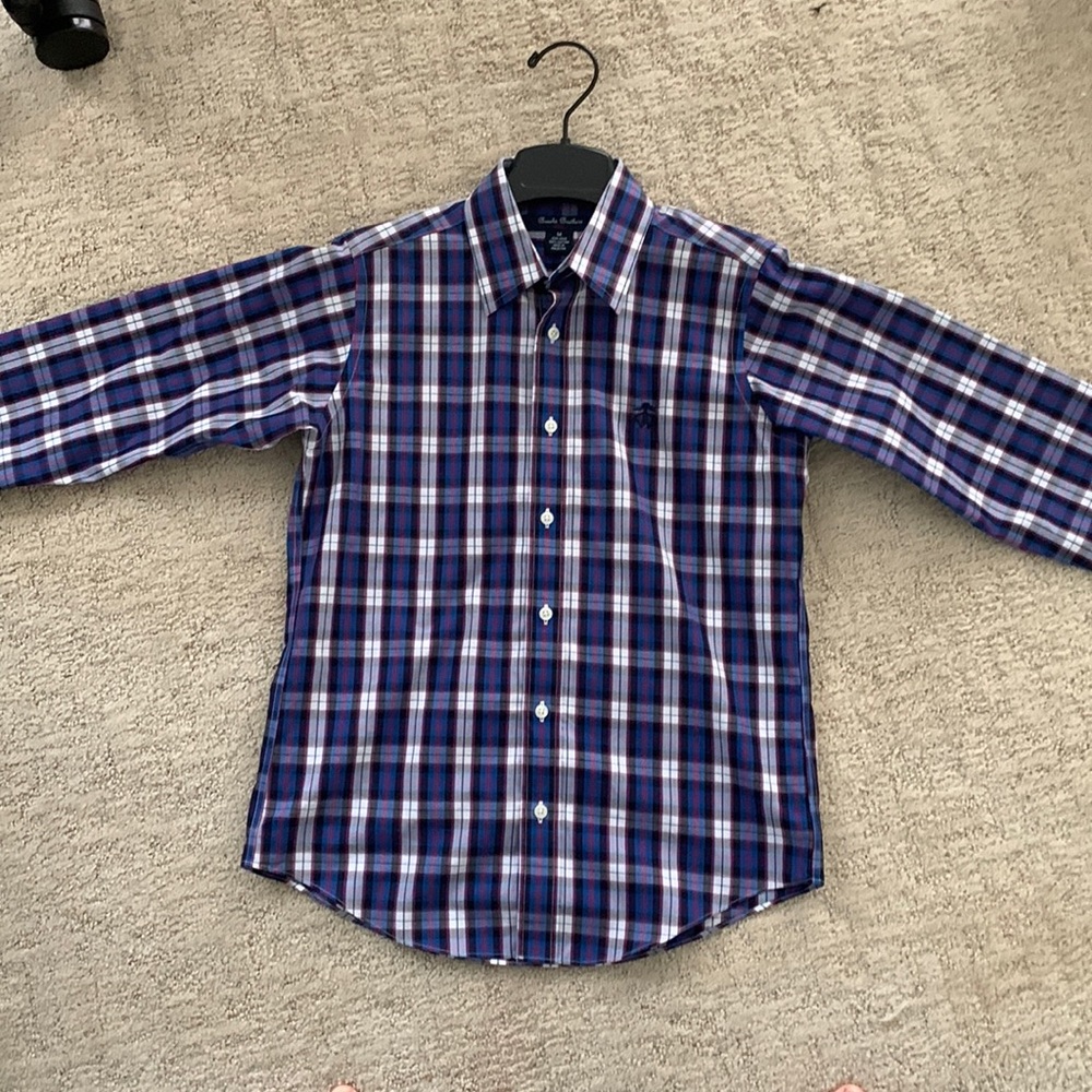 Brooks brothers Christmas theme shirt